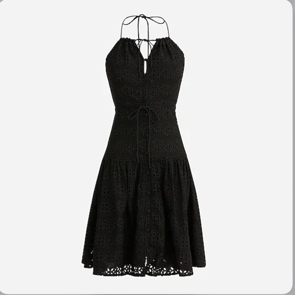 J. Crew Dresses & Skirts - J. Crew NWT Anguilla Mini Halter Dress in Eyelet‎